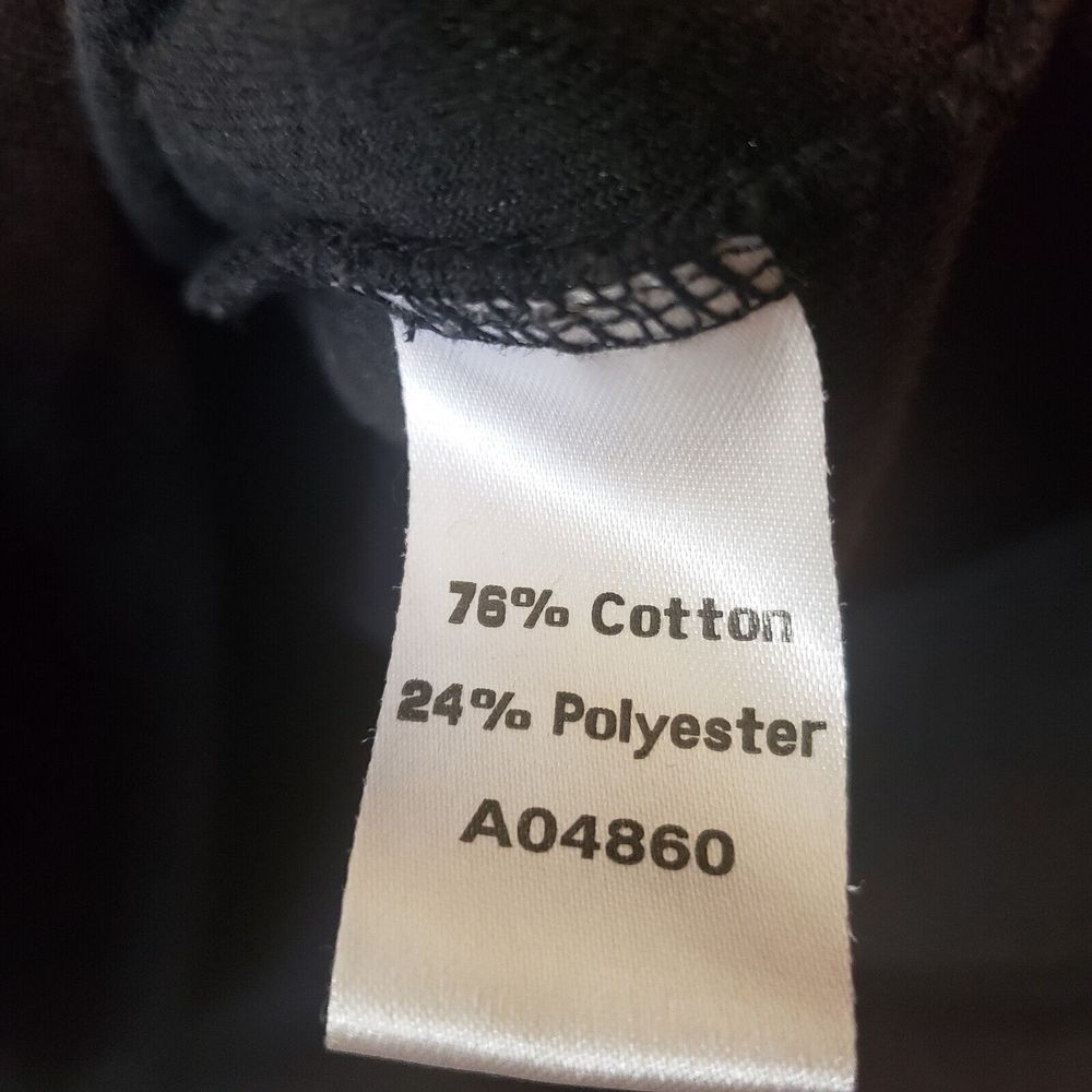 The Tog Shop Womens Mock Neck Velour Top Size Large Black - Picture 5 of 10